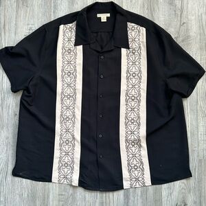 Island Passport Men's Casual Button Down Shirt Sz 3XL